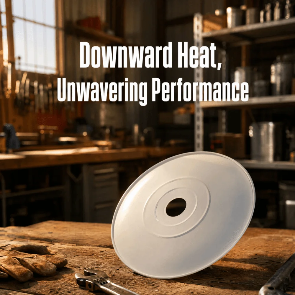 E27 Compatible Heating Lamp Shade Waterproof Anti-Collision Farm Equipment Metal Construction for E27 Lamp