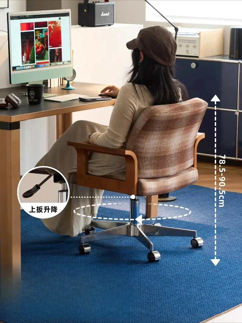 

Chair Paleo Ergonomic Comfortable Sedentary Office Computer Chair Home Study Lifting Sofa Chair