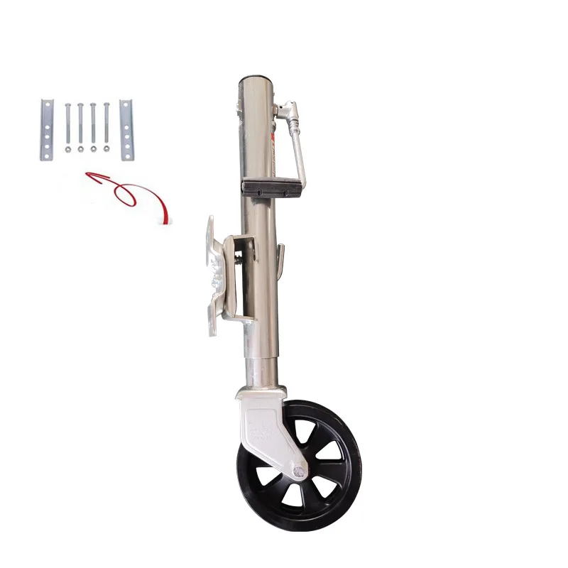 

1500Lbs8 inch side rocking trailer, guide universal knight wheel trailer yacht RV foldable