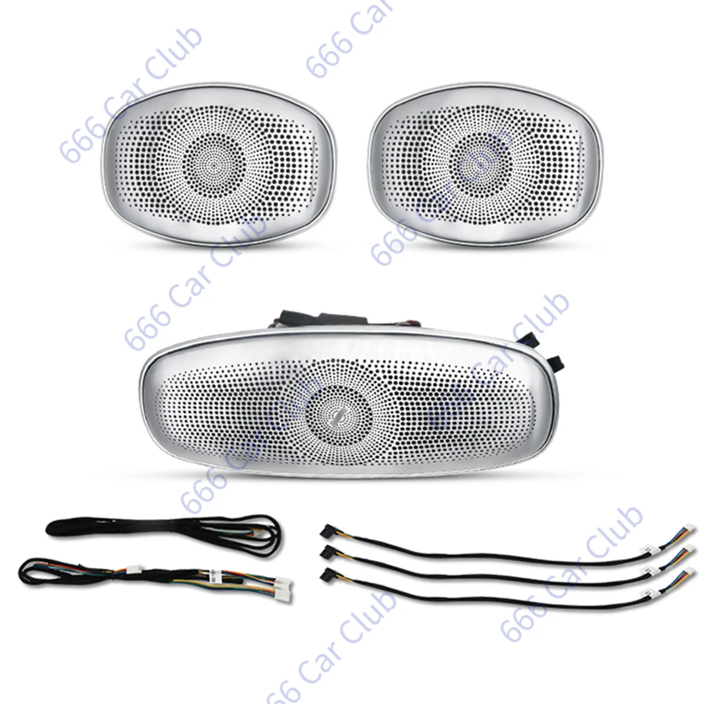 7/8/64 Farbe LED-Entlüftung für Mercedes-Benz S-Klasse W222 S400 S450 S320 S350 3D Rotations lautsprecher RGB Turbinen düse Umgebungs licht