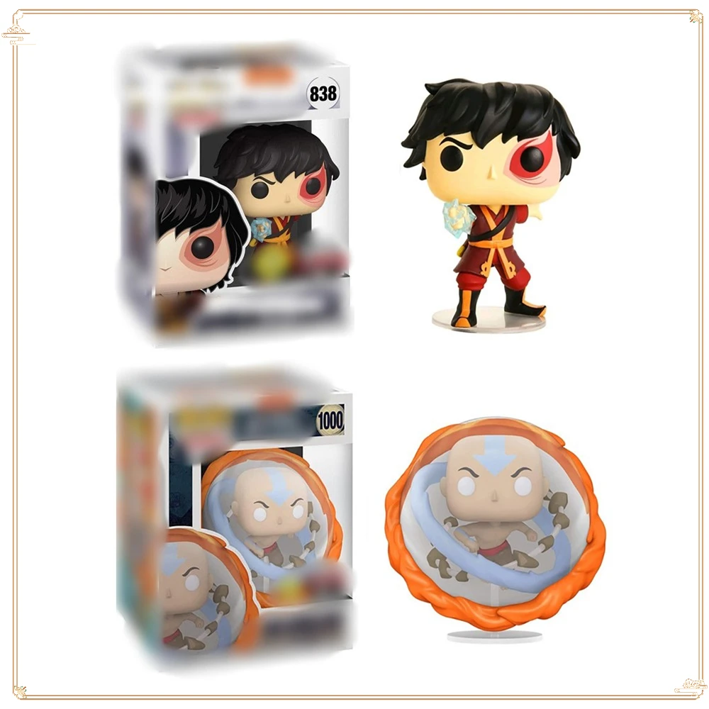 

FUNKO POP Avatar: The Last Airbend Toy Action Figures Christmas Collection Cartoon Zuko Aang Handmade Model Birthday Gift Toys