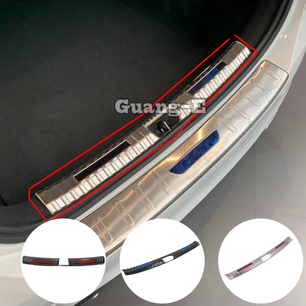 

Car Inner Rear Bumper Trim Frame Interior Accessories For Mercedes Benz A Class W177 A180 A200 A250 2019 2020 2021 2022 2023