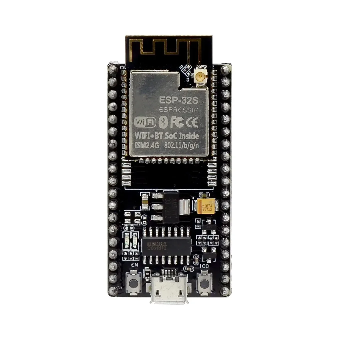 ESP32/ESP-32S Development Board NodeMCU-32S CH340 MICRO USB WiFi+For Bluetooth UltraLow Power Consumption Dual Core  ESP32-WROOM