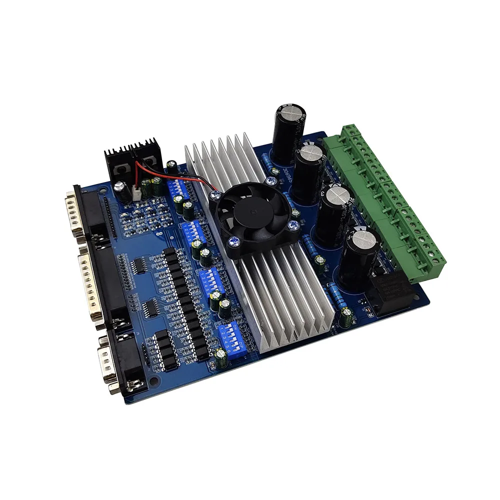 Imagem -04 - Cartão de Controle Tb6560 3-axis4-axis Drive Board Máquina de Gravura Controle Driver Integrado Faça Você Mesmo Gravação Cartão de Controle de Movimento Mach3