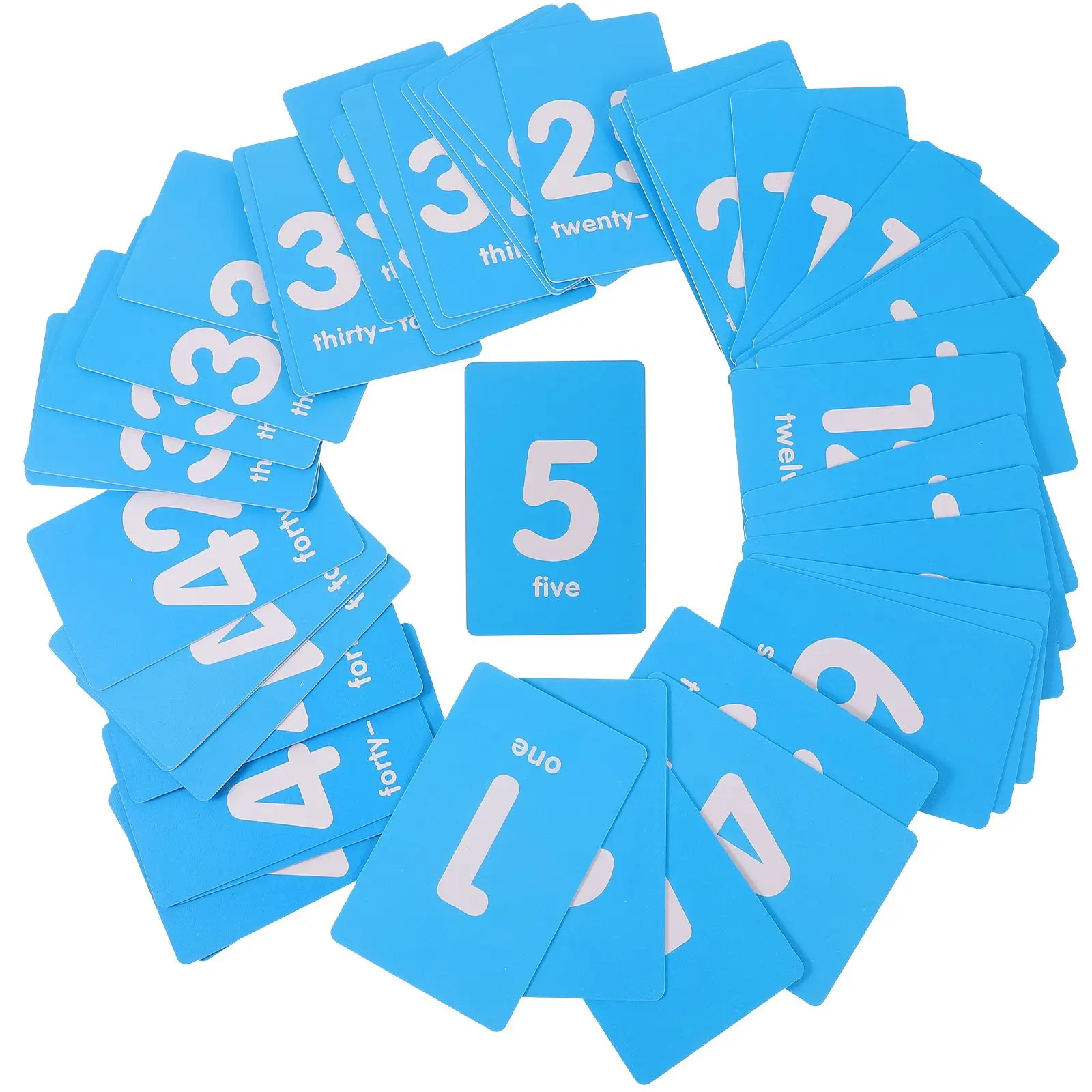 

50 Pcs Number Cards 1-50 Digital Marking Plates Plastic Table Numbers for Home Decor Signs Desk Luggage Tags Clothing Labels