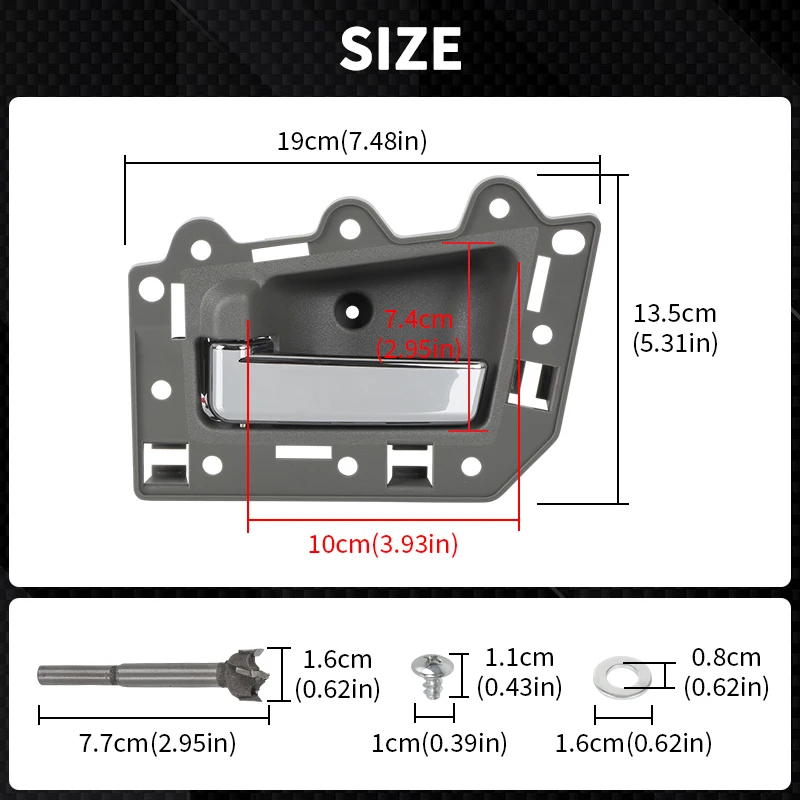 Car Interior Door Handle For Jeep Grand Cherokee 2005 2006 2007 2008 2009 2010 2011 1JV461J3AA 1JV471J3AA 5HR421J3AK 5HR411J3AK