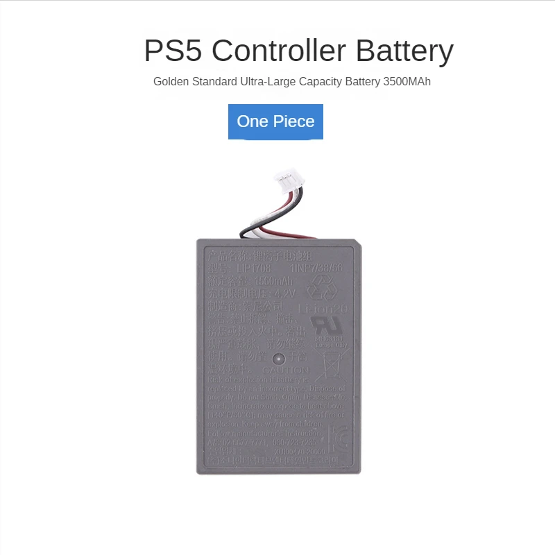 Lange Lebensdauer und Haltbarkeit eingebaute wiederauf ladbare Lithium batterie 3500/1560/3000 mah hohe Kapazität für ps5 Controller