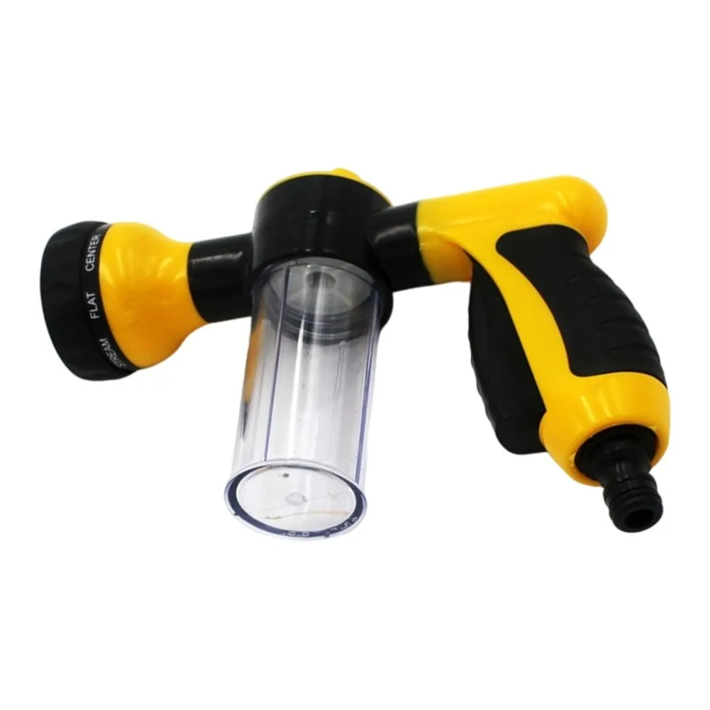 Car Wash Foam Sprayer For Garden Hose High Pressure Soap Nozzle With Microfiber Mitt Outdoor Vehicle Cleaning Equipment Set
