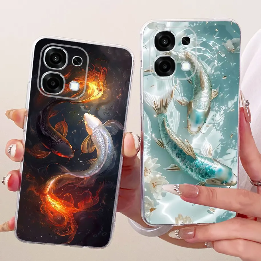 ل ممن لهم F31 برو حافظة CPH2763 الفاخرة التنين النمر الذئب الكرتون غطاء لينة واضح الوفير ل ممن لهم F31 A6 برو 4 جرام ممن لهم 6 الحالات الهاتف #5