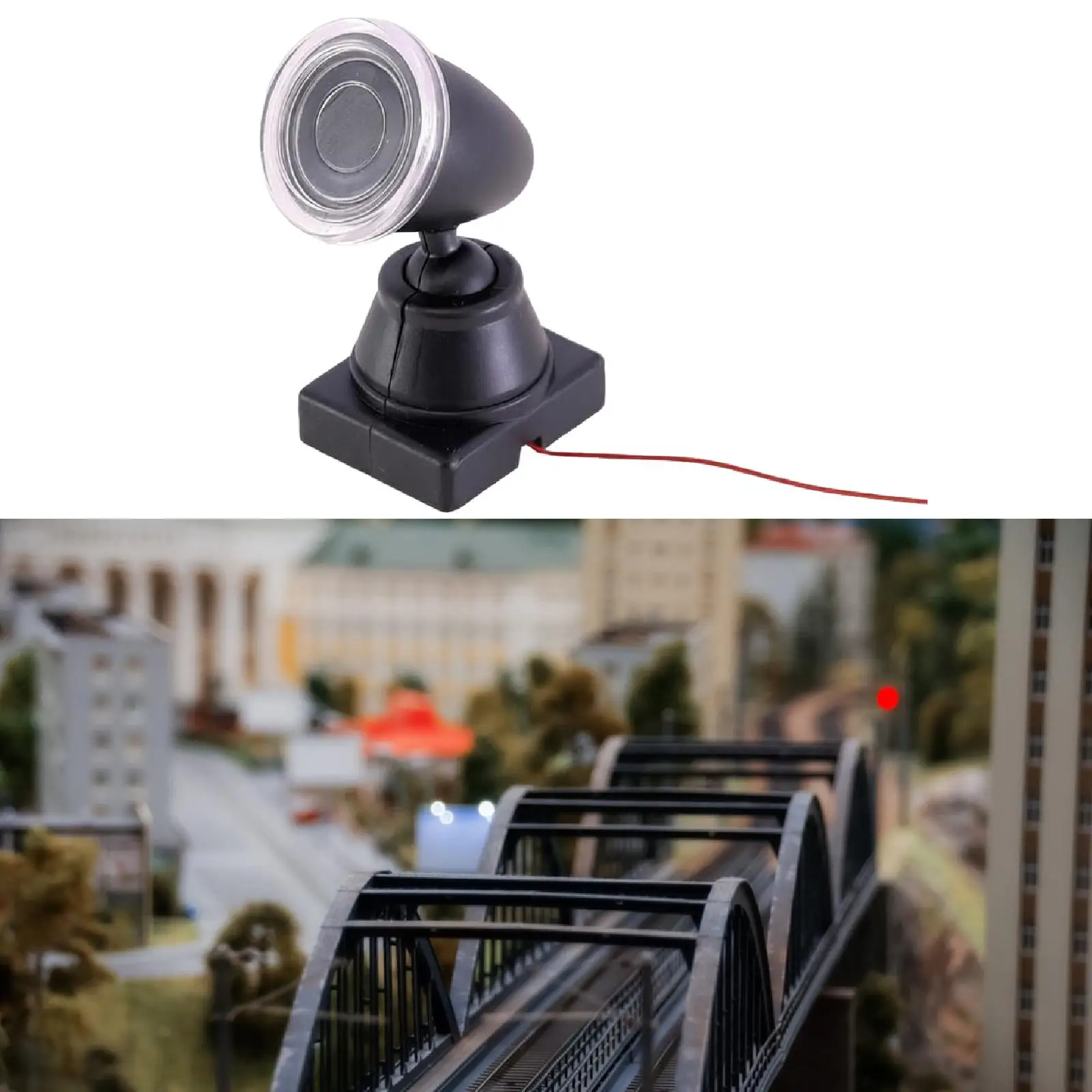 

Миниатюрные сценические прожекторы: декоративные пластиковые светильники для моделей, железнодорожных макетов, песочниц и кукольных домиков