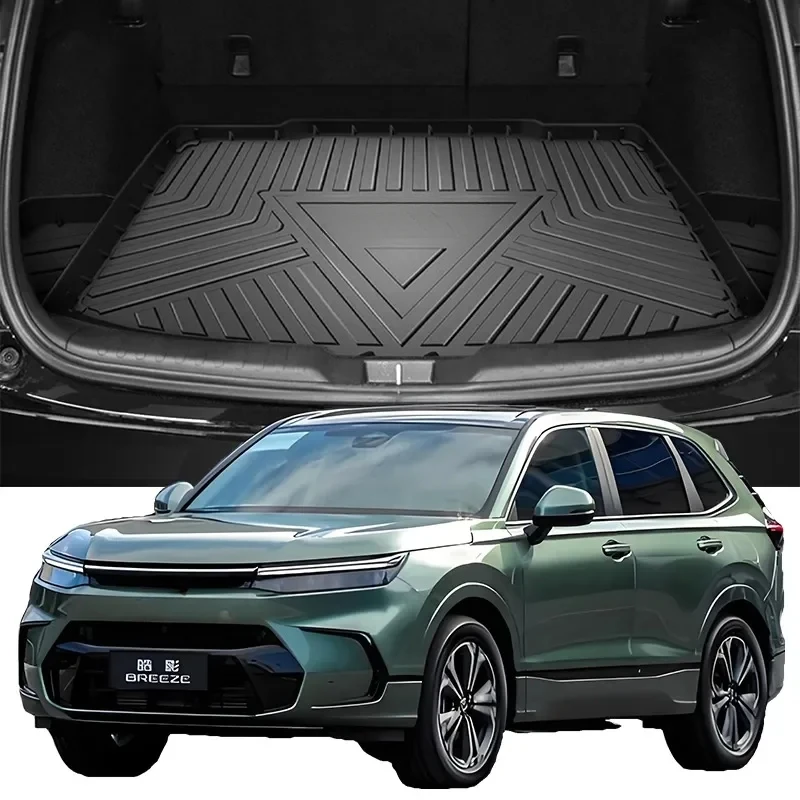 Upgrade TPE Car Rear Trunk Mats Storage Pads Cargo Tray Dustproof Waterproof Protecion Cushion For Honda BREEZE 2020-2024