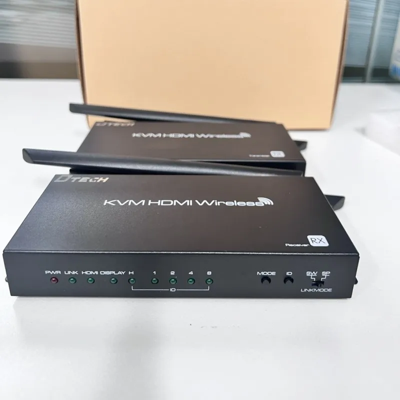 

Видеопередатчик и приемник 4K HD Беспроводной KVM-удлинитель HDMI 100M