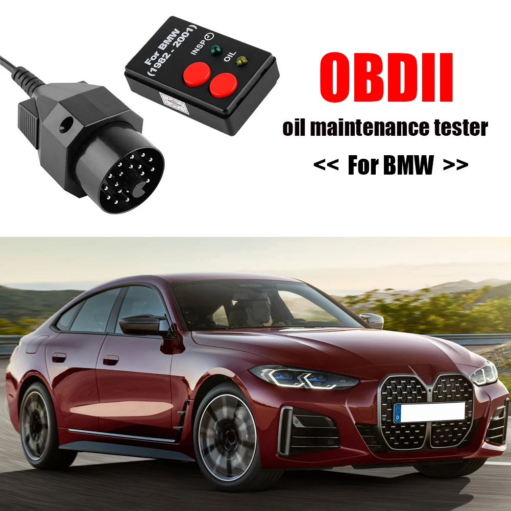 

20-контактные гнезда, инструмент для сброса света масла, сброс масла, диагностический инструмент для сброса масла, совместимый для BMW E30 E34 E36 E39 E38