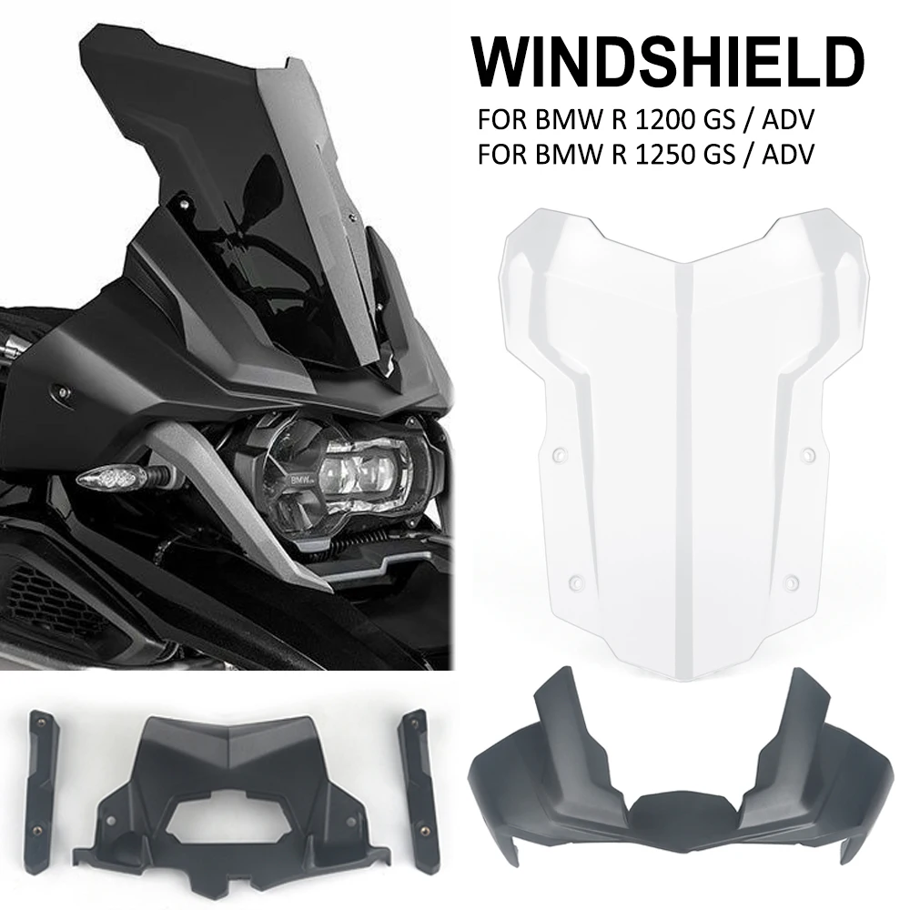 New Motorcycle Rally Rooster Head Windscreen Windshield Wind Deflector Spoiler Cover For BMW R1250GS R1200GS R 1250 1200 GS ADV