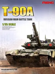 MENG Military Assembly Tank Model Kit TS-006 T-90A Russian Main Battle Tank 1/35