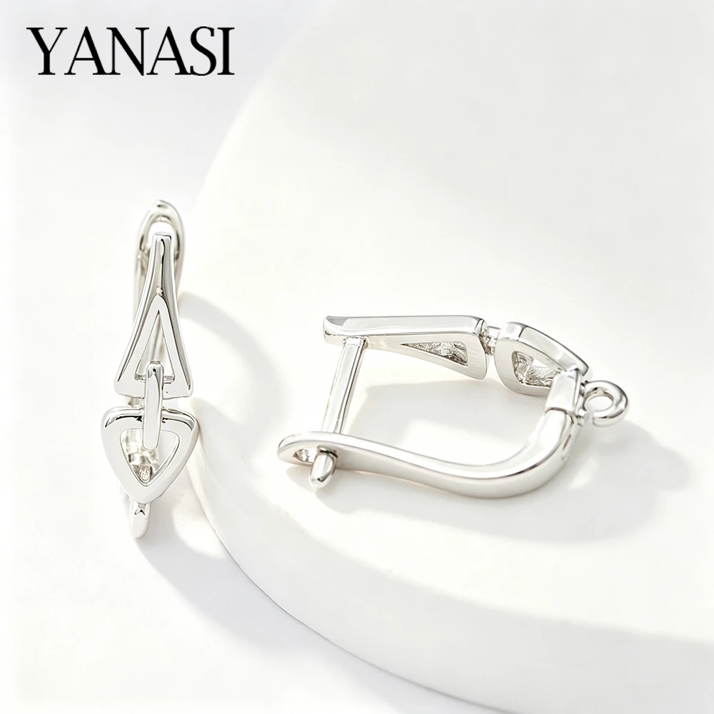 Verschiedene Stile, klassische Ohrringhaken, Verschlüsse, antiallergisch, 18 Karat vergoldet, Schmuckzubehör für die Herstellung von Schmuck im DIY-Stil. – Detail 6