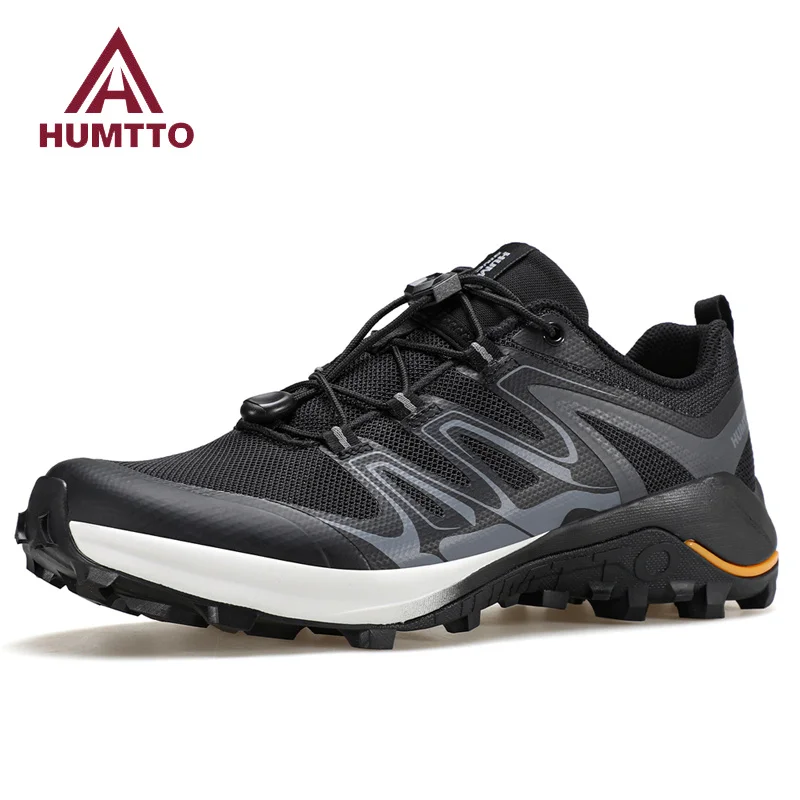 HUMTTO Outdoor Trekking Shoes for Men Breathable Sneakers Luxury Designer Sports Men\'s Hiking Boots Anti-slip Trail Sneaker Man