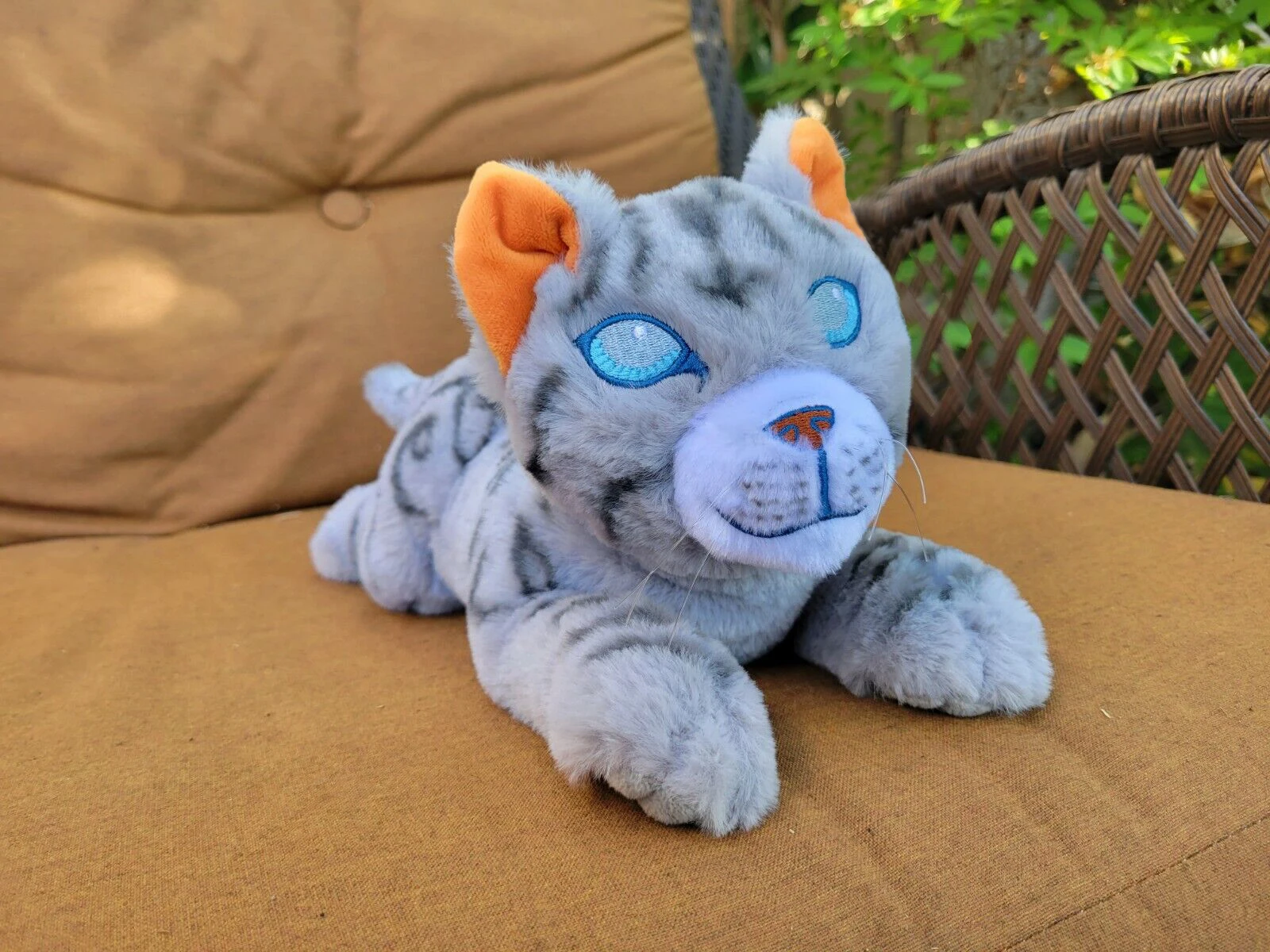 Warrior Cats Jayfeather Plush *New In Bag* Thunder Clan Medicine Cat Warriors Collectable