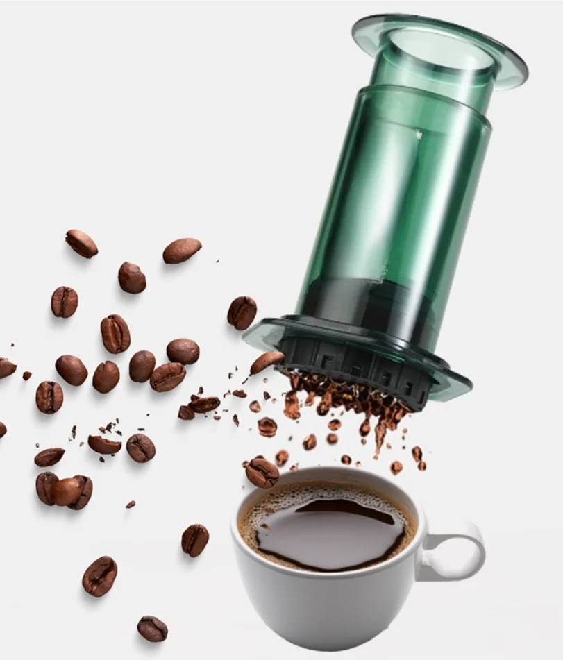 

Portable Espresso Coffee Machine for Car Home Camping Powder Travel Coffee Maker French press Hand Press,hiking Camping