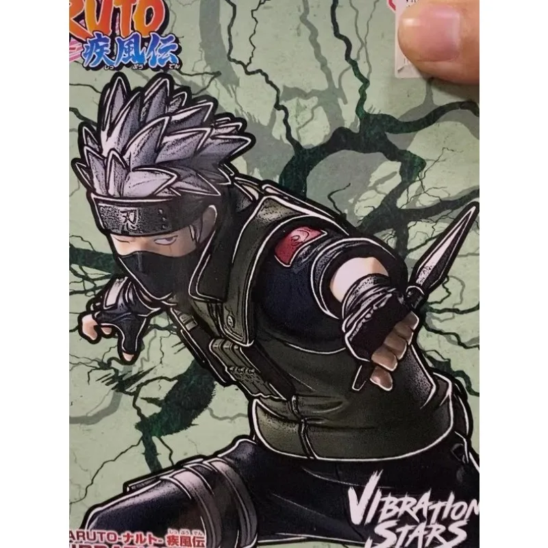 Bandai en Stock Figurines Naruto Shippuden idéales comme cadeaux Uchiha Obito Hatake Kakashi marchandises boîtes aveugles pour la Collection