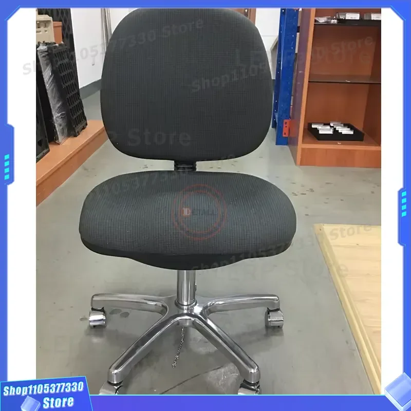 ESD Fabric Worker Chair with Anti Static Casters for Factory Production Line Ergonomic Design Industrial Office Seating