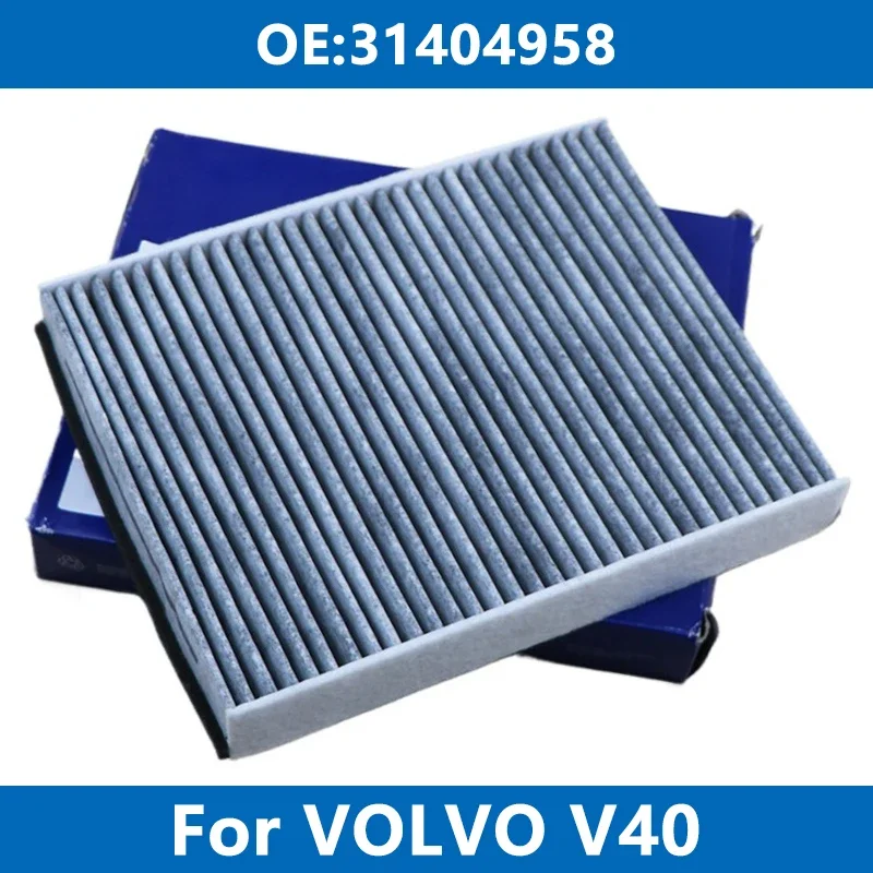 Car Cabin Filter Air Conditioner 31404958 For VOLVO V40 Cross Country Hatchback Van D2 D3 D4 T2 T3 T4 T5 1.6 2.0 GTDi AWD 2012-