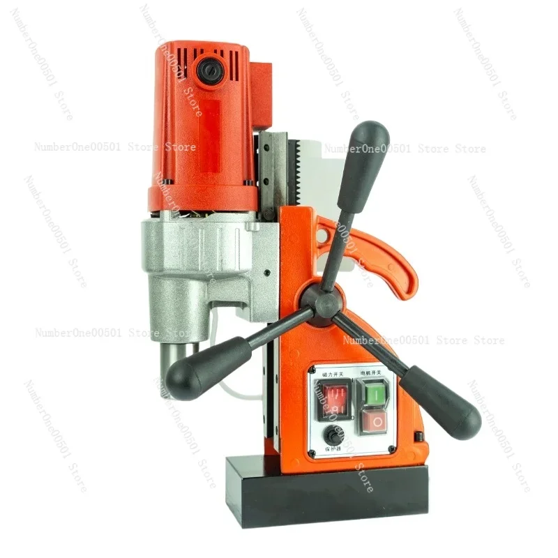 Magnetic Drill Machine Multifunction Reversible Tapping Core Drill Quick Install Horizontal Portable Magnetic Base Drill