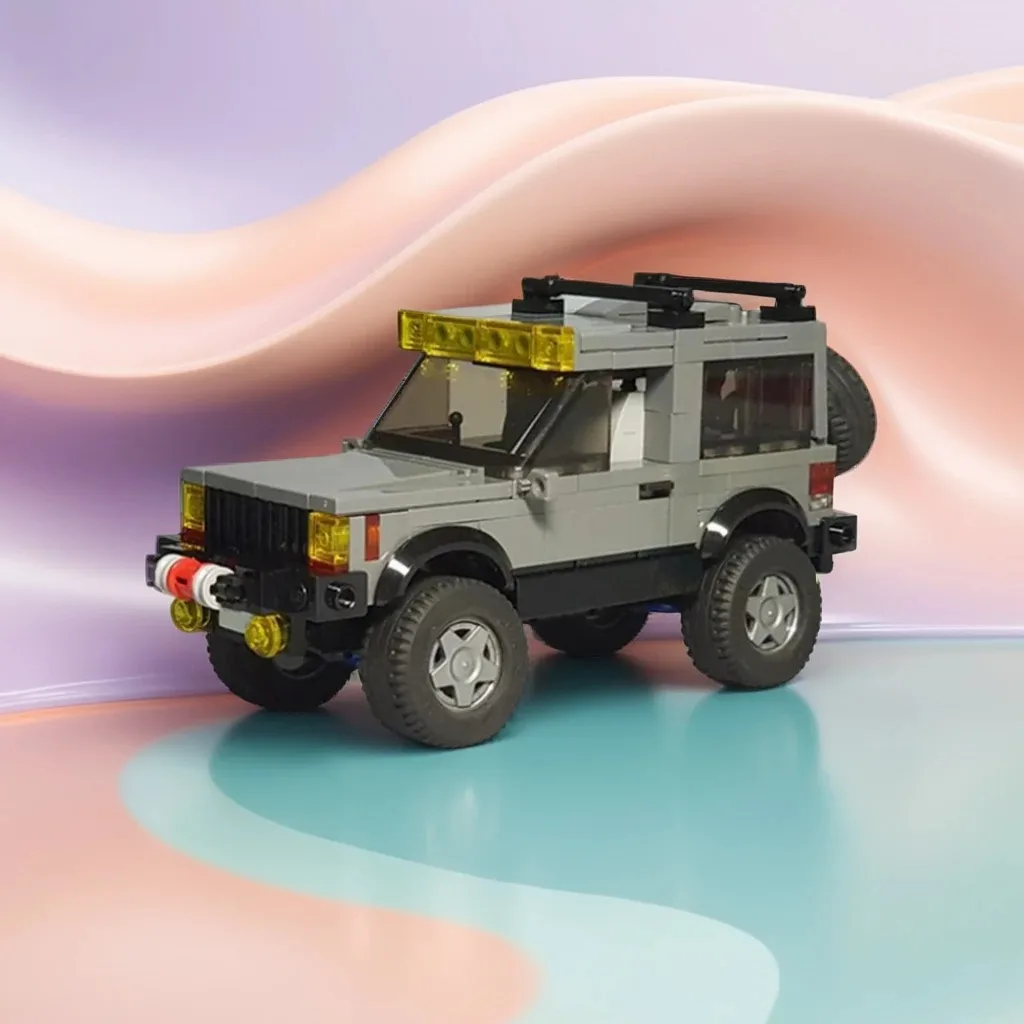 

272 шт. Jeep Cherokee XJ MOC классический внедорожник внедорожник образование строительные блоки «сделай сам» игрушки на день рождения подарок
