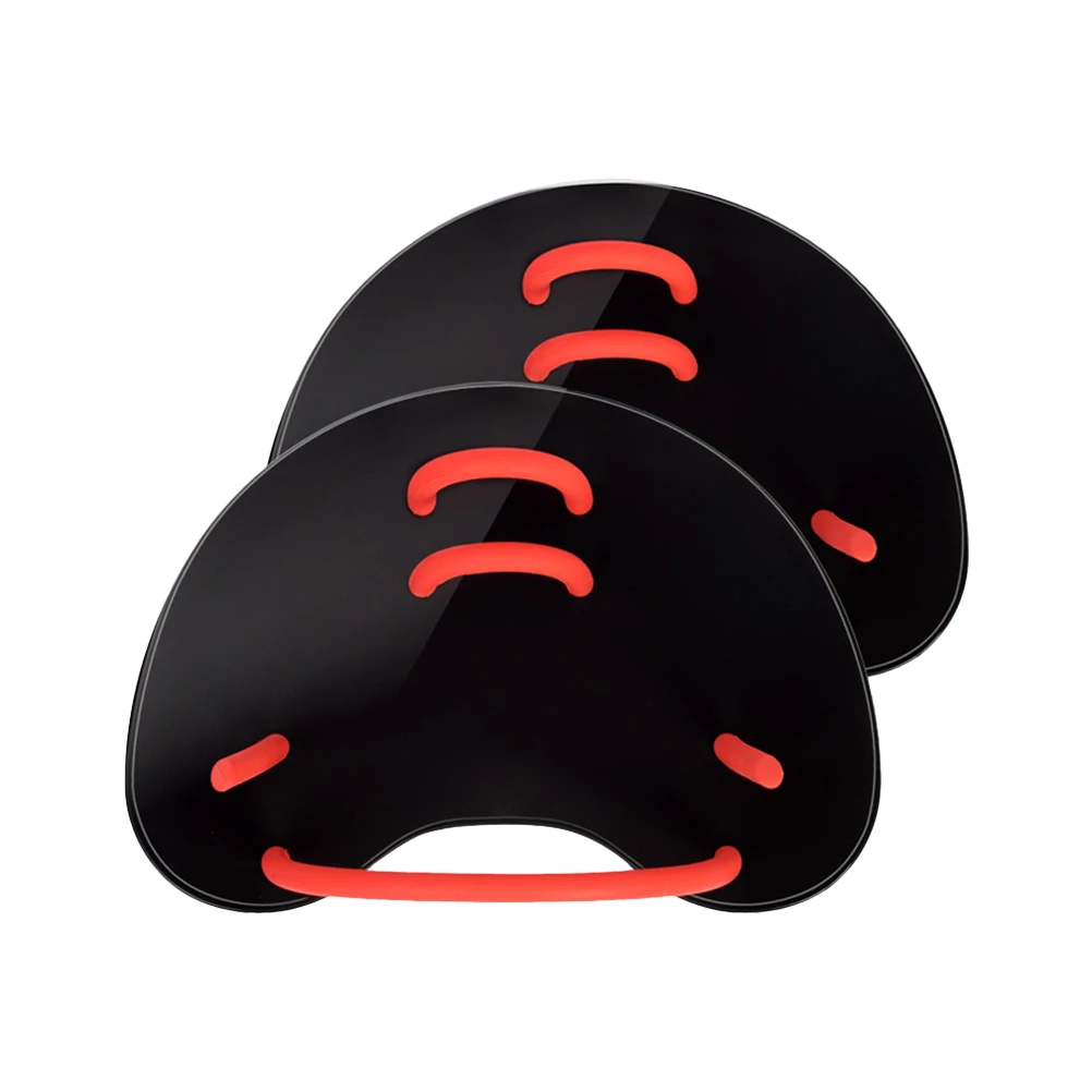 

Swimming Hand Paddles Ergonomic Abs Waterproof Durable Adjustable Strap Palm Flippers For Adults Training Stroke Mechanics