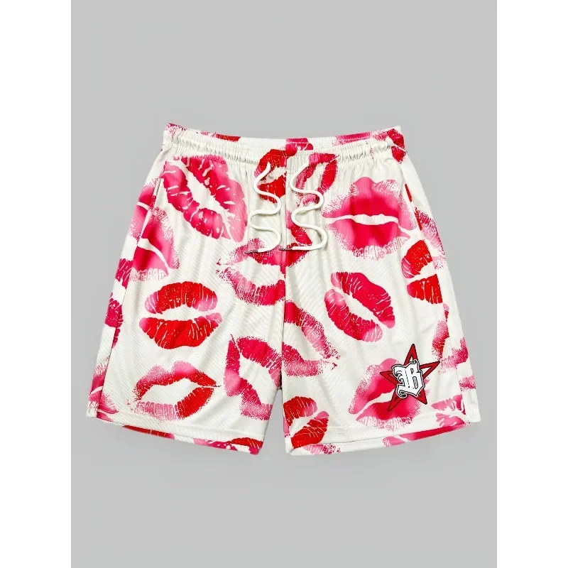 

Мужские летние пляжные шорты с 3D-принтом, подходящие для отпуска, стильные и удобные, простого дизайна.