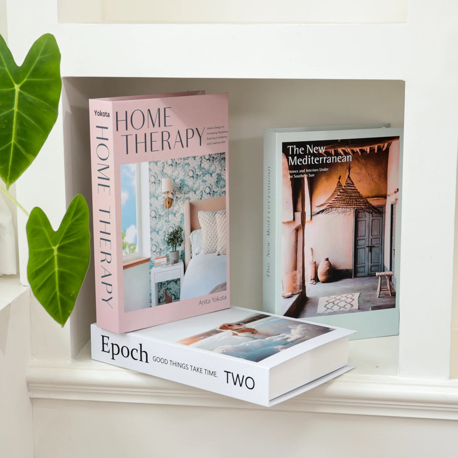 Colorful Spring Fake Books Decoration Remote Control Storage Box Fashion Coffee Table Living Room Home Decoration Accessories