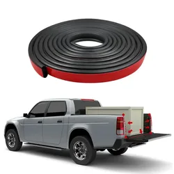 1.5M Double Bulb Truck Tailgate Weatherstrip Waterproof Weather Strip Car Rubber Strip Seal Epdm Seal Auto Rubber Pickups Truck