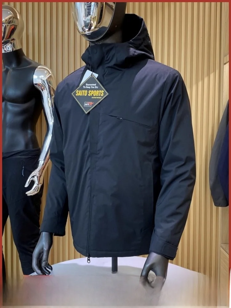 

Высококачественный уличный легкий водостойкий хлопковый капюшон с 3D индивидуальным принтом, мужской осенне-зимний универсальный тюнер из полиэфирного волокна