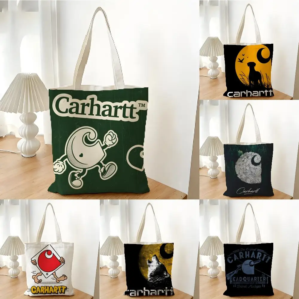 Bolsas de Almacenamiento, Bolsa de Compras de Lona, Bolsa de Supermercado, Bolsa de Mano para Fiesta de Navidad, Bolsa Popular para el Trabajo - Choose C-Carhartts-Cool