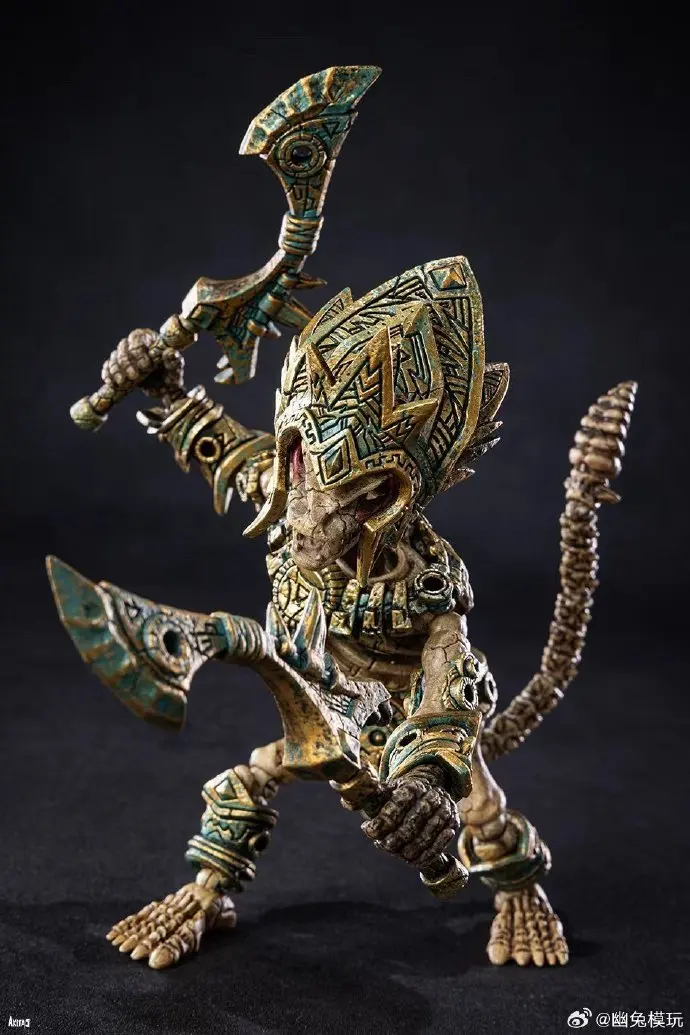 

In Stock Youtu Model Play Skeleton Series Skeleton Snake Man Set 1/12 Movable Model Collection Gift