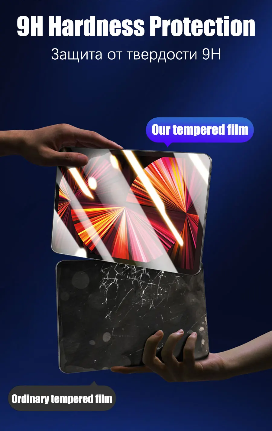 Auto Alignment Kit gehärtetes Glas für Ipad Pro 11 12,9 10 9 8 7 Air 5 4 3 2 13 Displayschutzfolie für Ipad Mini 6 5 4 Gen Th Film – Detail 14