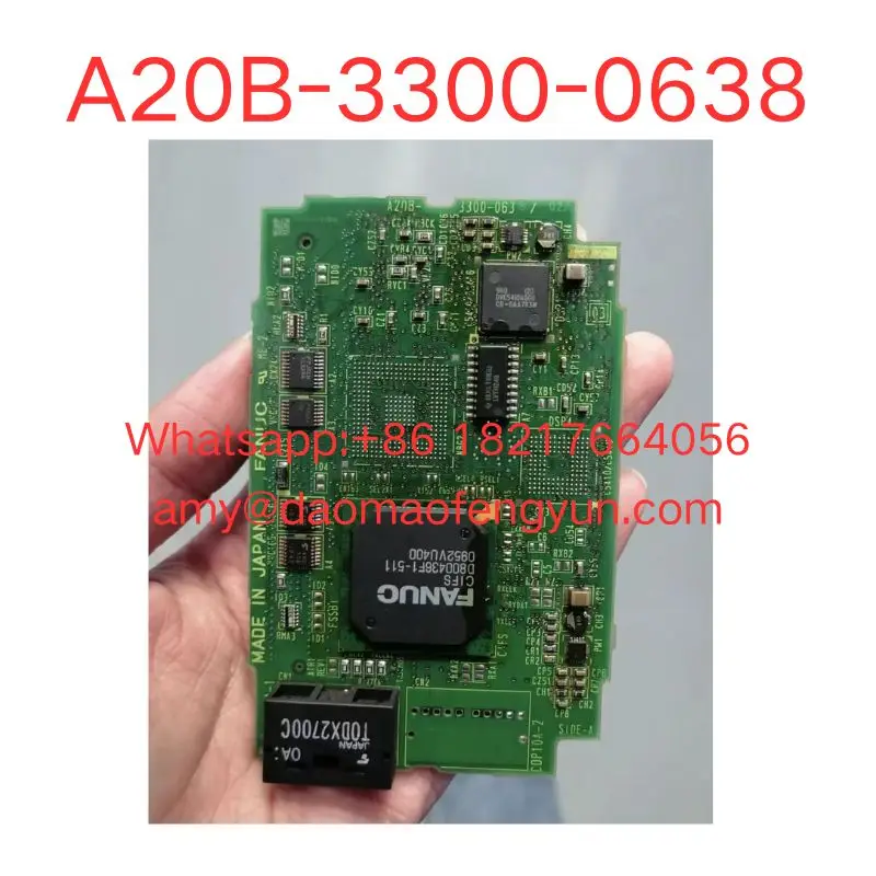 

Used A20B-3300-0638 Fanuc Axle Card tested ok fast shipping
