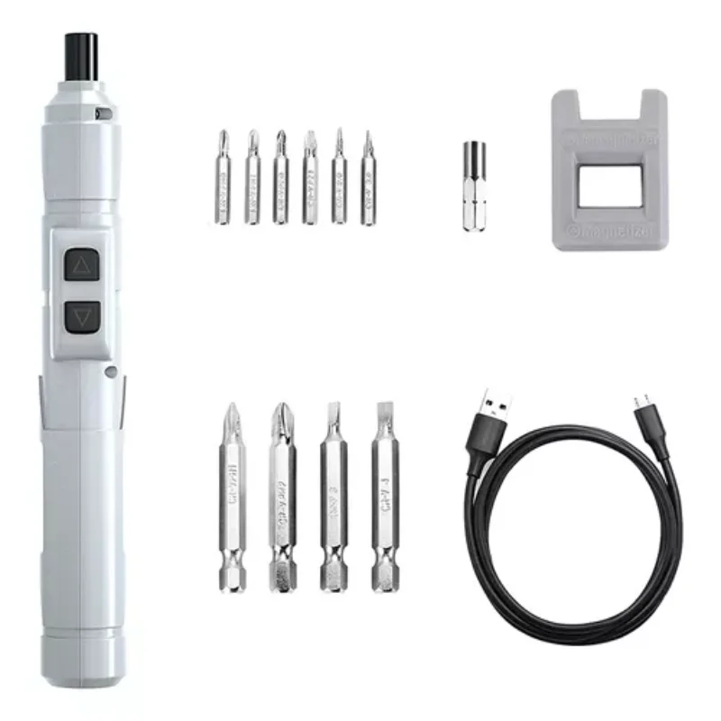 Small Wireless 3 Power Screwdrivers Kit for Precision DIY Work