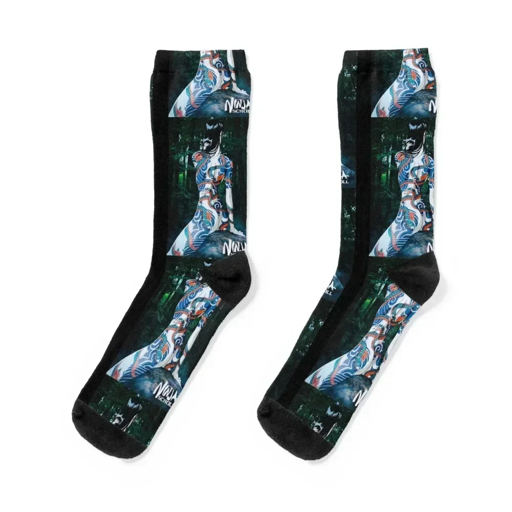 Ninja Scroll Benisato - Tshirt Socks with print retro gifts Man Socks Women's