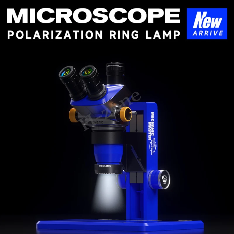 Imagem -03 - Anel de Luz Polarizada para Microscópio Mecânico Ls720 Elimina Reflexão Adequado para a Maioria dos Microscópios Estéreo Tamanho 48 mm