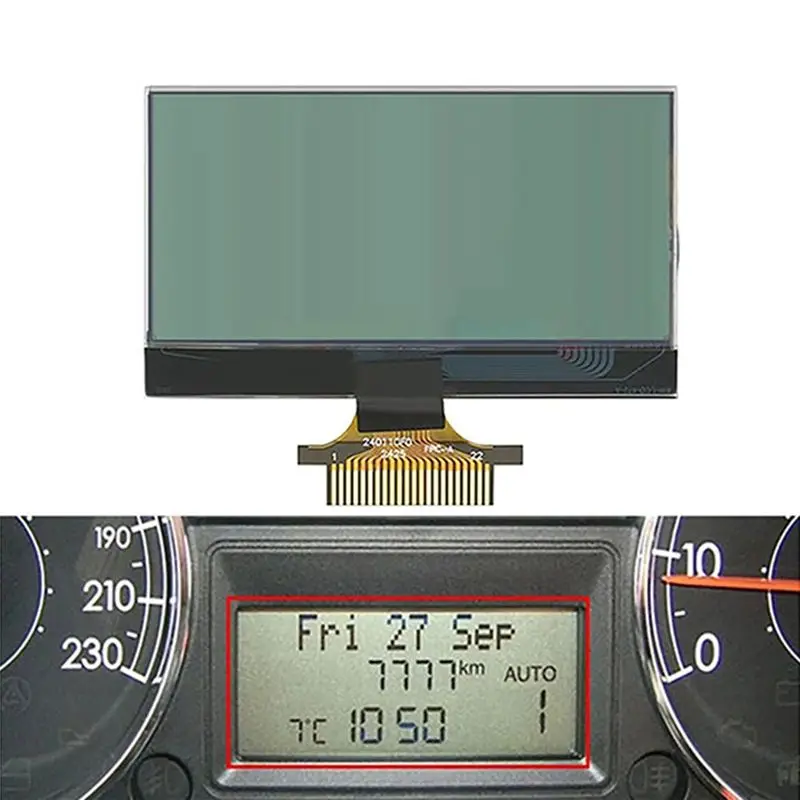 Reliable-For Fiat Punto/Doblo Grande Punto/Linea 323/Nemo Qubo Car Dashboard LCD Display 51701537390271 503001100300