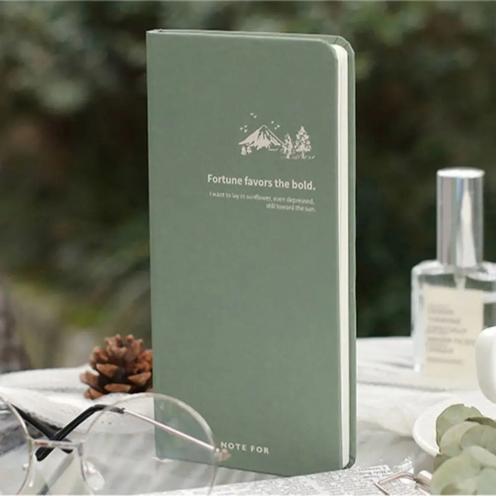 

168 Pages Agenda Planner Notebook Multifunction Creative 180° Lay-Flat Notebook Art Forest Series Thick Paper