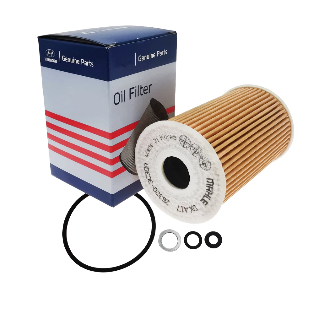 Oil Filter 26320-3C30A Elantra Accent Sonata Azera Entourage Equus Genesis i20 i30 i40 ix20 ix35 Veracruz Kia 3.8L