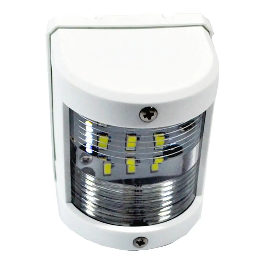 

White Stern LED Navigation Light IP66 ABS Plastic Mini Marine Light for 12v Boat Anchor and Safety Equipment