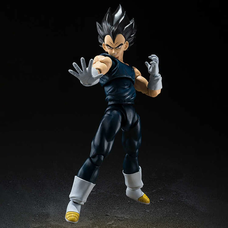 Vegeta Action Figures Dragon Ball Super Original BANDAI SHF Vegeta Figure Super Hero Vegetto Collectible Vegito Model In Stock