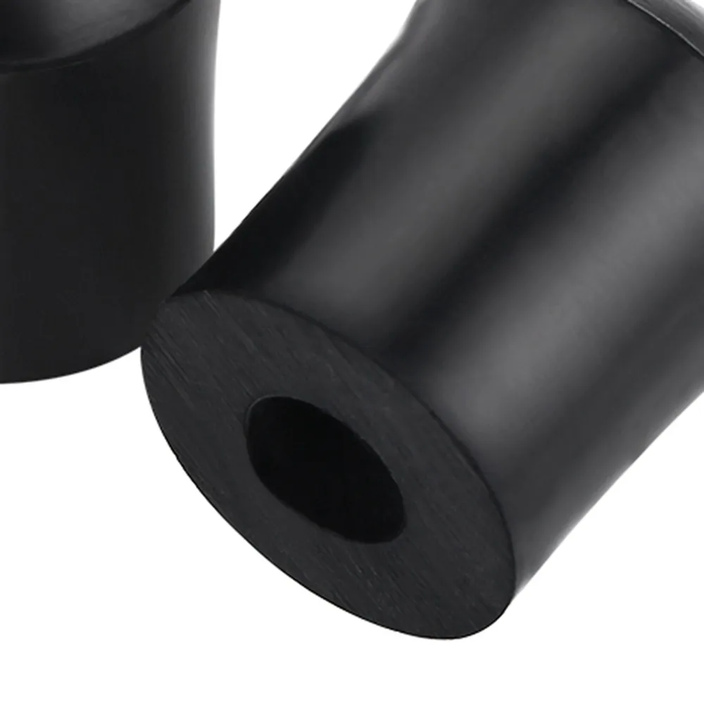 2pcs ​Rubber Double Bass Endpin Rubber Tip ​Inner Diameter 9.5mm ​Black ​Endpin Stopper Secure Stopper​