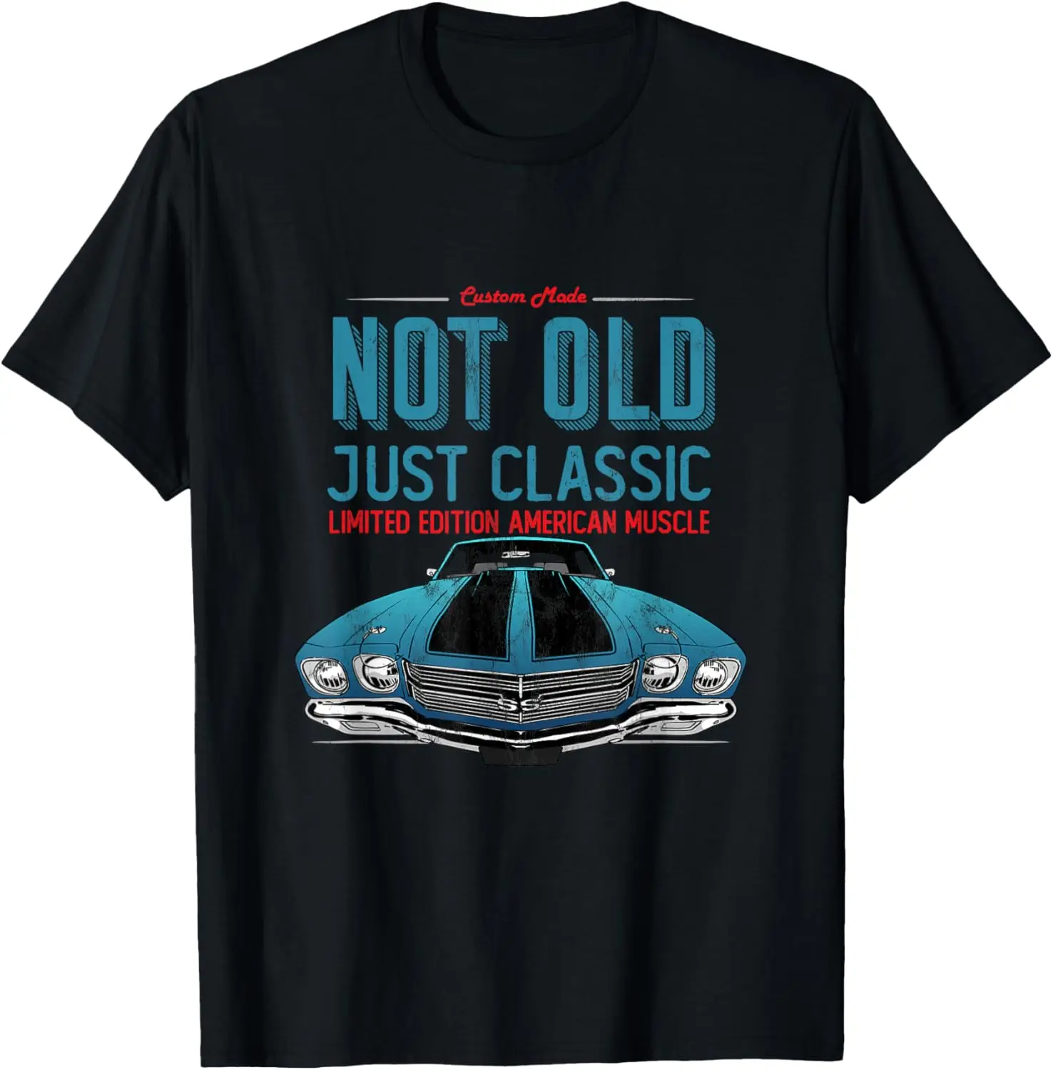 Not Old Just Classic Vintage Car Birthday Gift T-Shirt