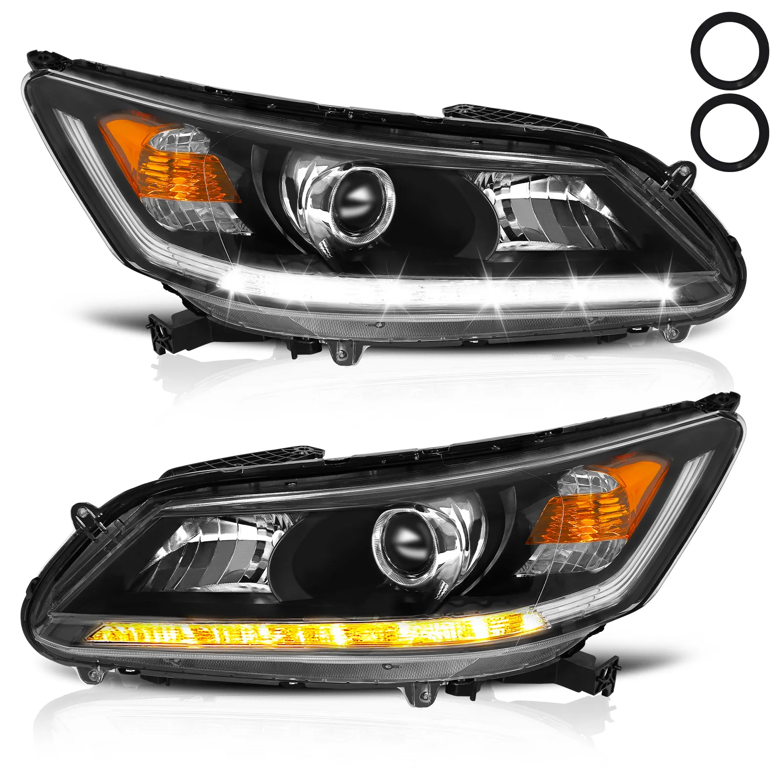 Exquisite Craftsmanship Headlight Manufacturer LED Light Strip For Honda Accord 2013-2015 33150T2AA01 33100T2AA01Auto Parts