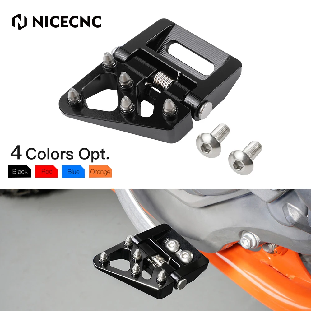 

For GasGas EC300 EC250 EC MC EX 125 150 200 250 300 F EXF ECF MCF 250 350 450 2021-2023 Rear Folding Brake Pedal Step Tip Plate