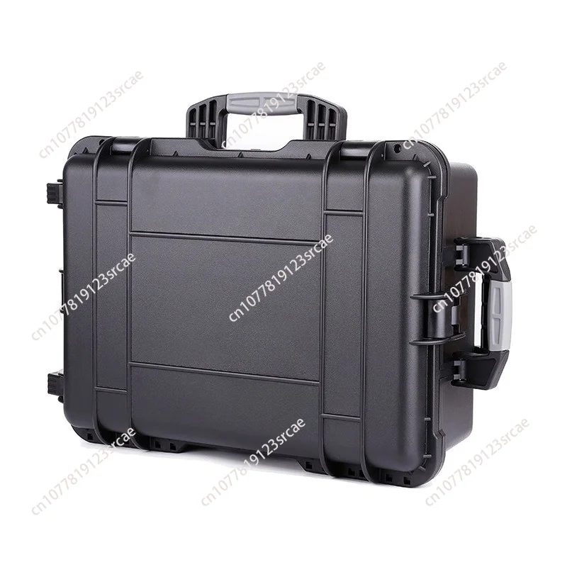 D6125 Plastic Durable IP67 Stackable Large Wheeled Tool Hard Case With Exhaust Valve Design Carrying Case With Foam